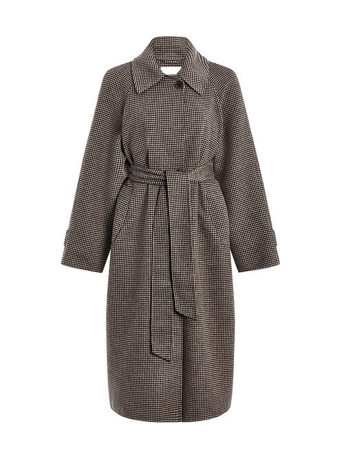 Women's Tomlinson Belted Long Coat - Deep Taupe Sandshell Micro