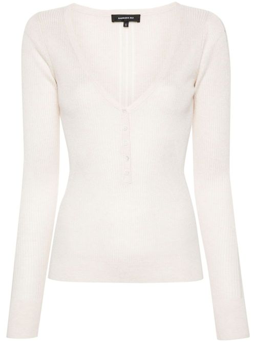 Fine-knitted top - Neutrals