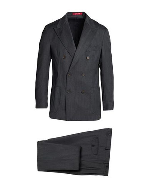 Man Suit Charcoal Size 40 Virgin Wool