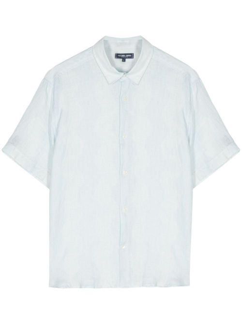 Castro Stripe Cabana linen shirt - Blue
