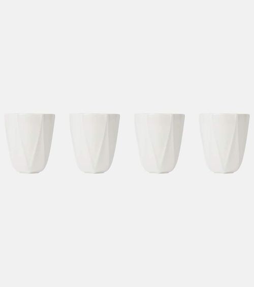 Zaha Hadid Design Folio set of 4 bone china vessels