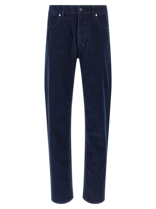 Cotton Blend Jeans — Navy