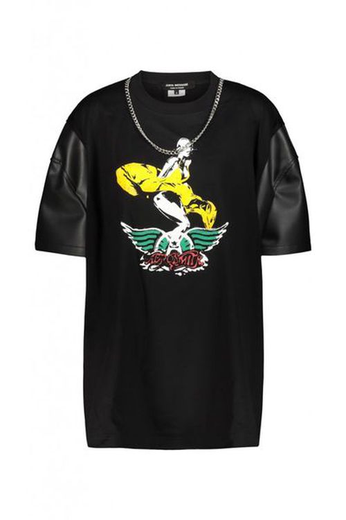 Junya Watanabe Graphic Printed Chain-Linked T-Shirt