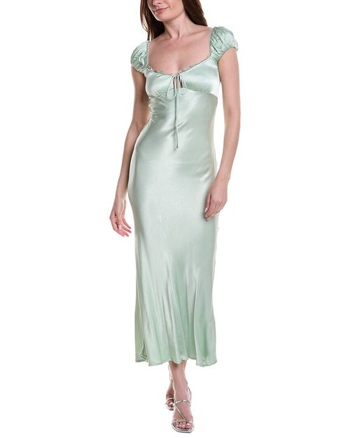 Stasia Satin Maxi Dress