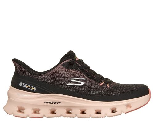 Skechers Women's Slip-ins: Arch Fit Glide-Step Pro Sneaker in Light Gray, 7.5, Vegan, Machine Washable
