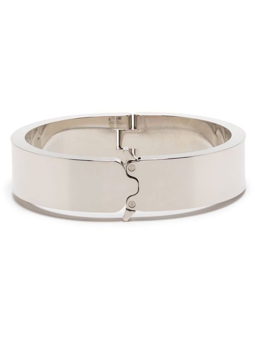Logo engraved bracelet - Silver