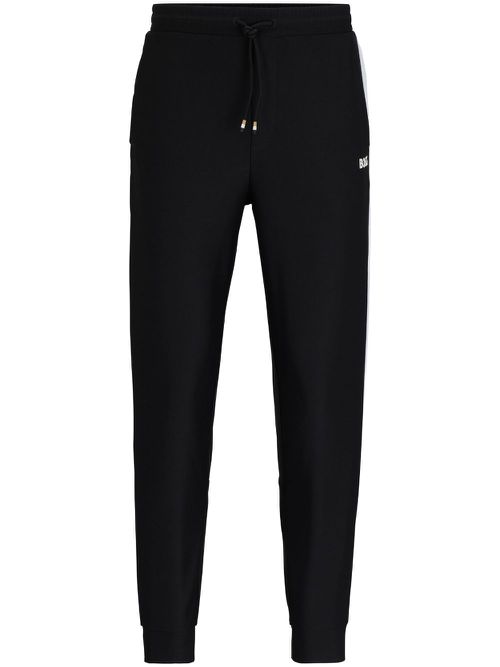 X Matteo Berrettini stripe-detail joggers - Black