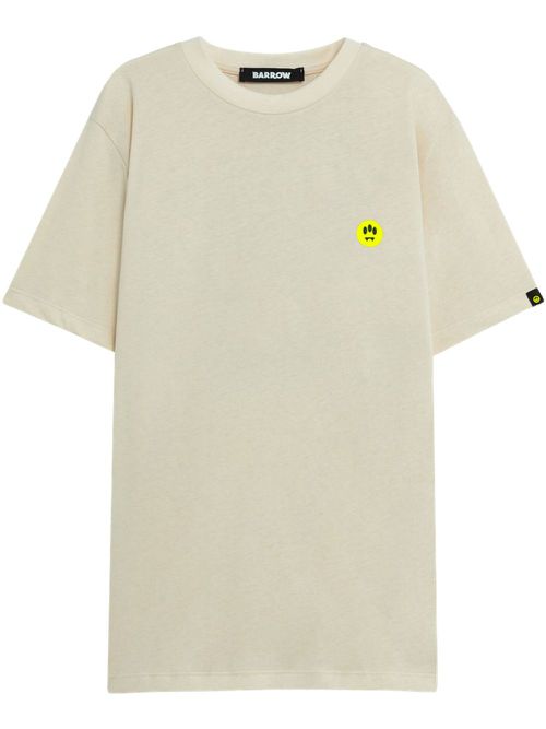 BARROW logo-print T-Shirt - Neutrals