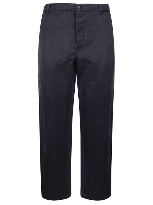 Trousers With Zip And Button