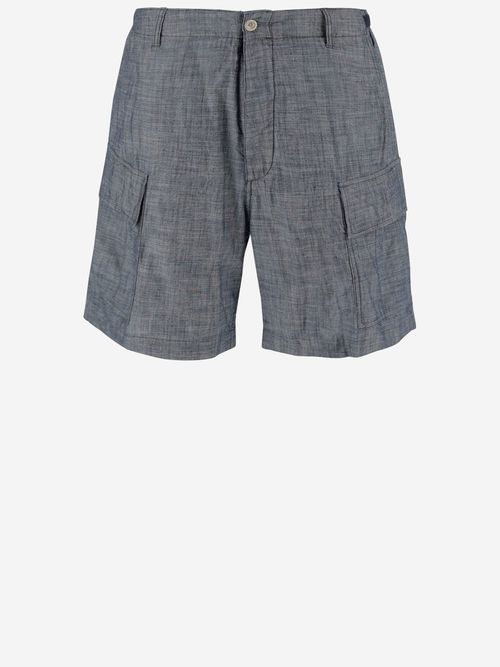 C. P. Company Chambray Cargo Shorts