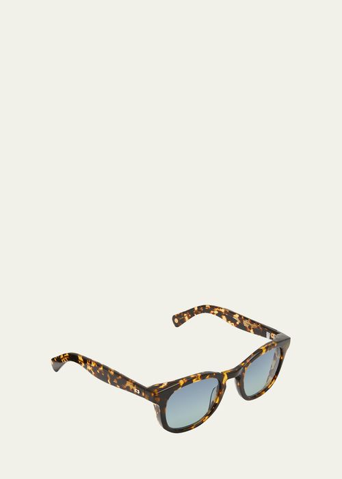 Men's Kinny x Sun Keyhole Bridge Square Sunglasses