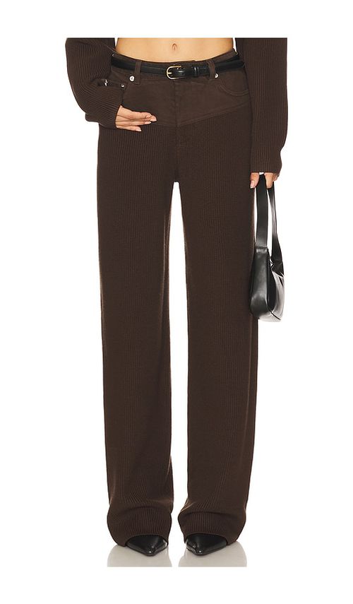 SEROYA Chani Pant in Brown. L. Also in XXS, XS, S