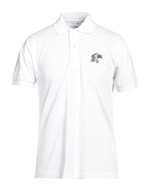 Man Polo shirt White