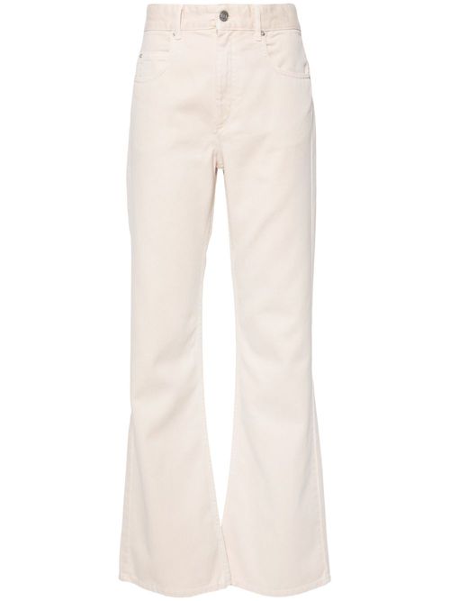 Belvira high-rise bootcut jeans - Neutrals