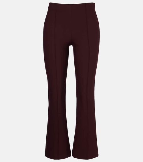 Cropped flared pants