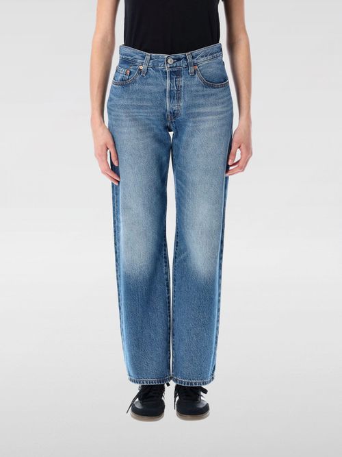 Jeans LEVI'S Woman color Blue