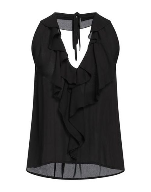 Woman Top Black Size 8 Polyester