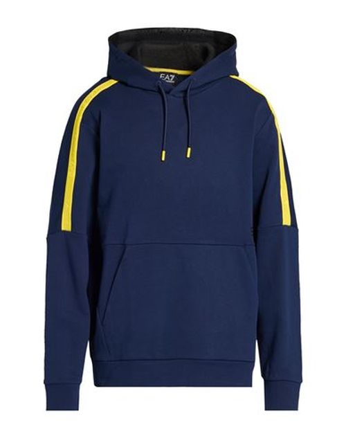 Man Sweatshirt Navy Size XS Cotton, Polyester