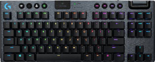 Logitech G915 LIGHTSPEED TKL Wireless Mechanical GL Linear Switch Gaming Keyboard with RBG Backlighting - Black