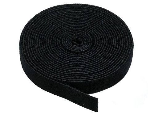 3-Pack Hook and Loop Fastening Tape 5 yard/roll, 0.75in, Black
