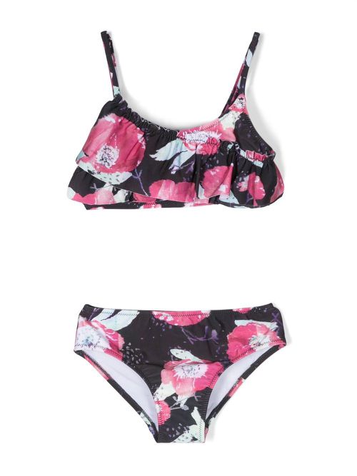 Floral-print bikini set - Pink