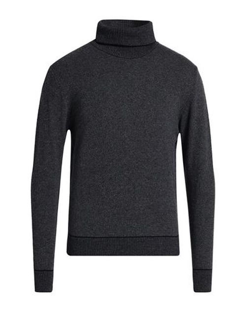 Man Turtleneck Midnight blue Size 42 Wool, Viscose, Cashmere, Polyamide