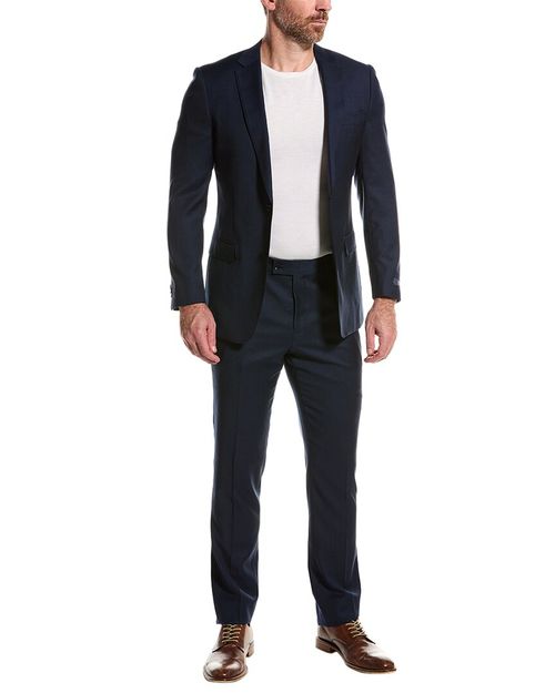 2Pc Slim Fit Wool-Blend Suit