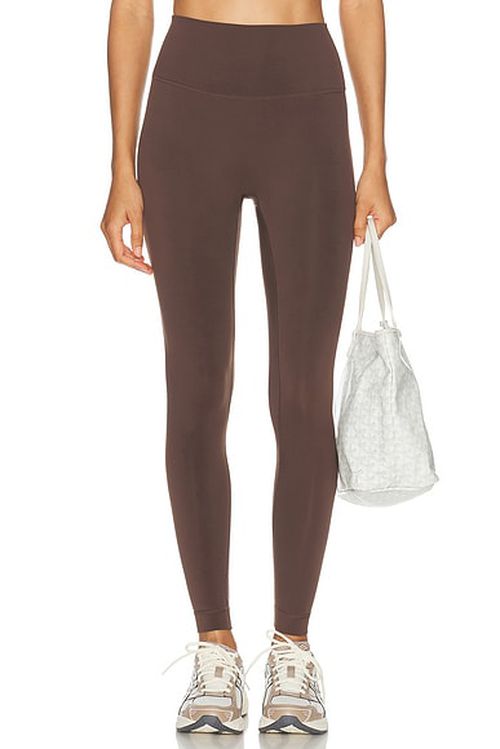 SET Active Airluxe Breathe High Rise Legging in Terrain - Brown. S also in L, M, XL