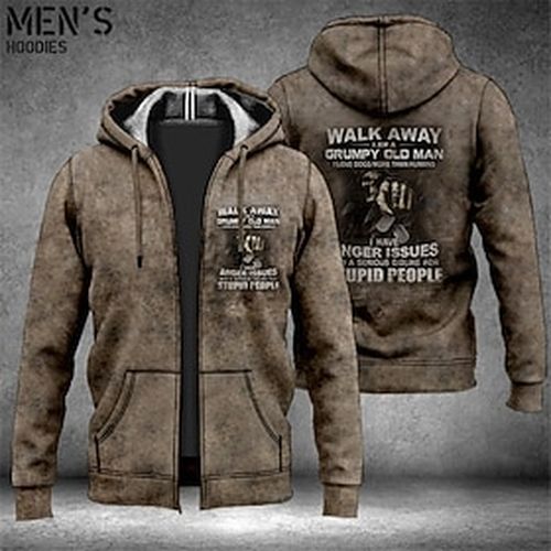 Men's Skull Graphic Prints Hoodie Hoodies Sweatshirt Streetwear Designer Casual Long Sleeve Hooded Sports Outdoor Daily Sports Holiday Red Blue Brown Green Gr