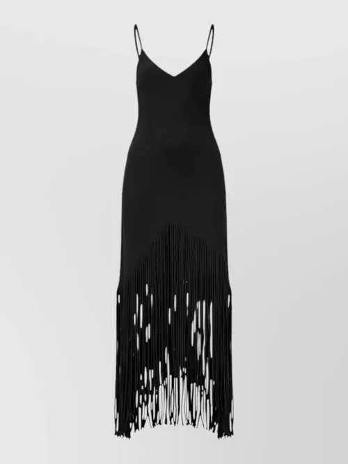 Pinko - midi dress bow detail open back