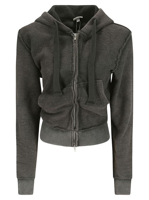 Womens Inside Out Twisted Hoodie