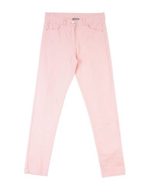 Kid Girl Jeans Pink Size 13 Cotton, Elastane