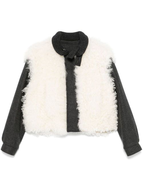 Shearling jacket - White