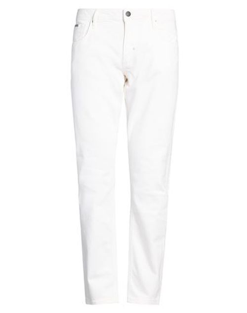 Man Jeans White Size 33 Cotton