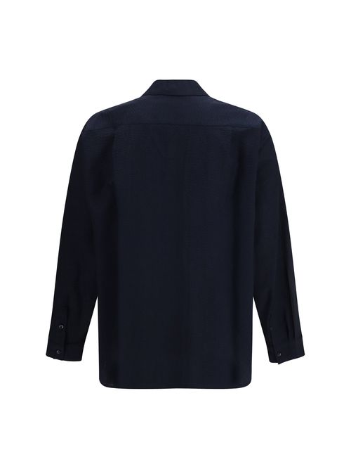 Cotton Shirt — Navy