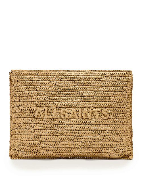 Bettina Raffia Clutch