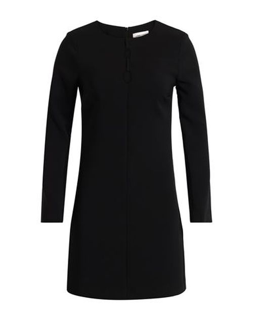 Woman Mini dress Black Size 8 Polyester, Elastane