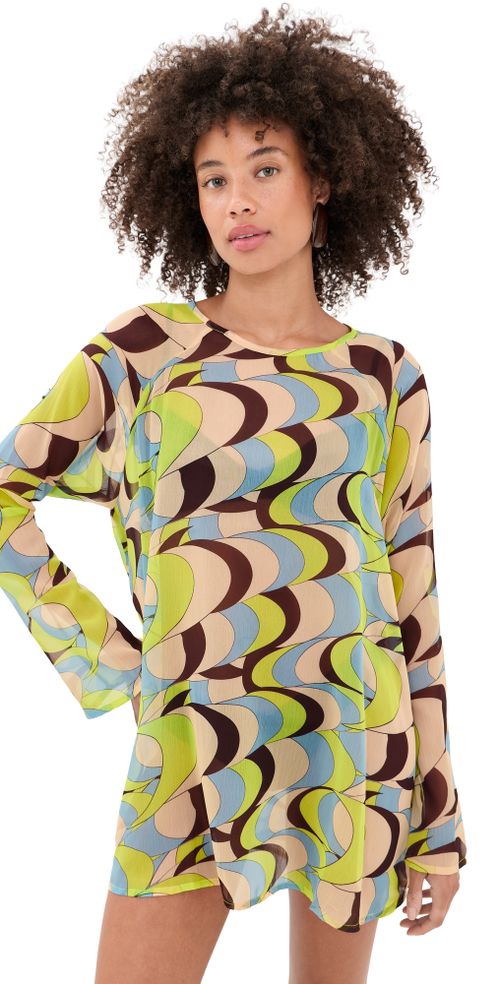 Bre Coverup Mini Dress PALM ROYALE