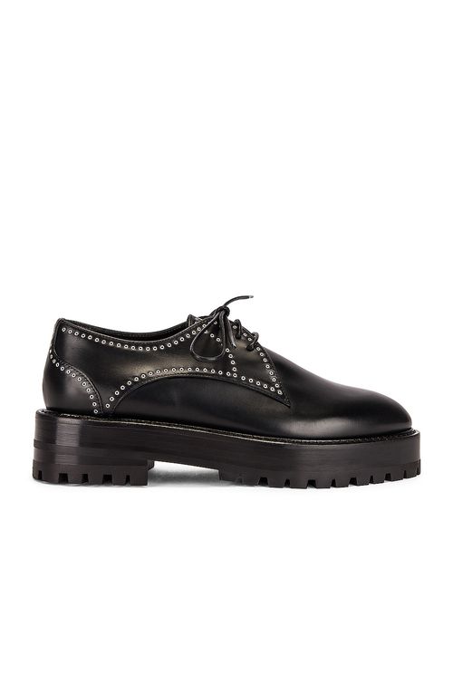 ALAÏA LOAFERS DERBY in Noir - Black. 36 also
