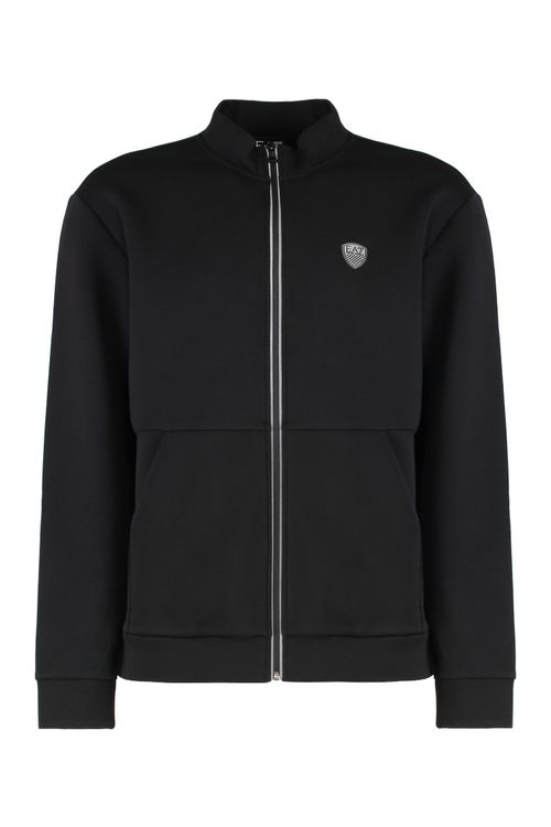 Black Logo Track Jacket