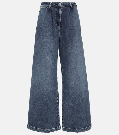 Stella high-rise wide-leg jeans