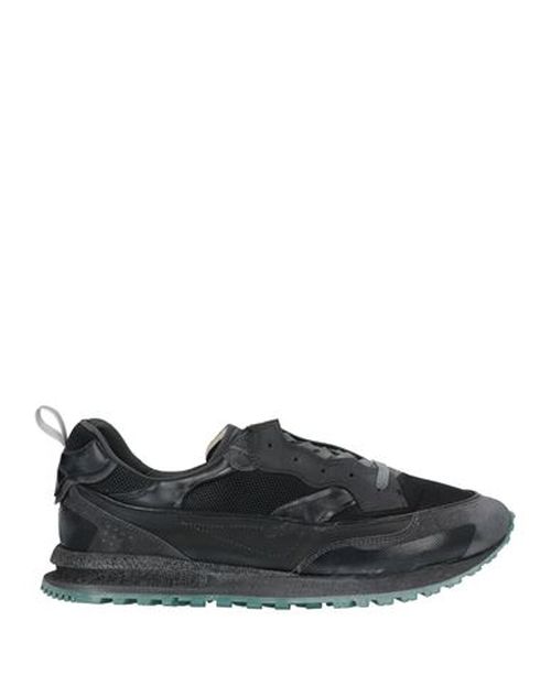 Archetypal Man Sneakers Charcoal Size 11 Leather, Textile fibers