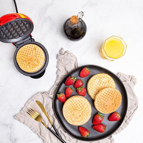 Pokemon Pikachu Mini Waffle Maker Kitchen Appliance