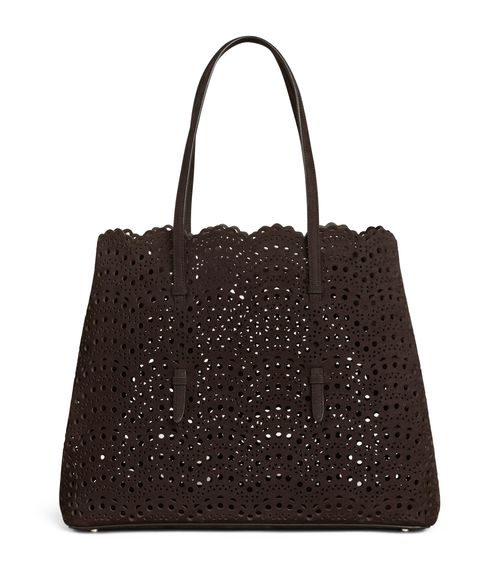 Leather Mina Vienne Top Handle Bag