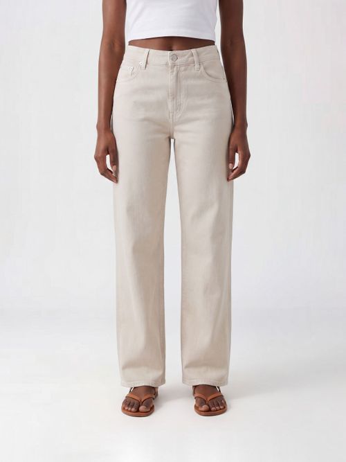 Jeans Woman color Sand