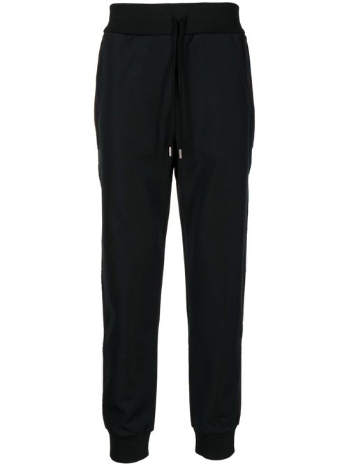 Drawstring track pants - Blue
