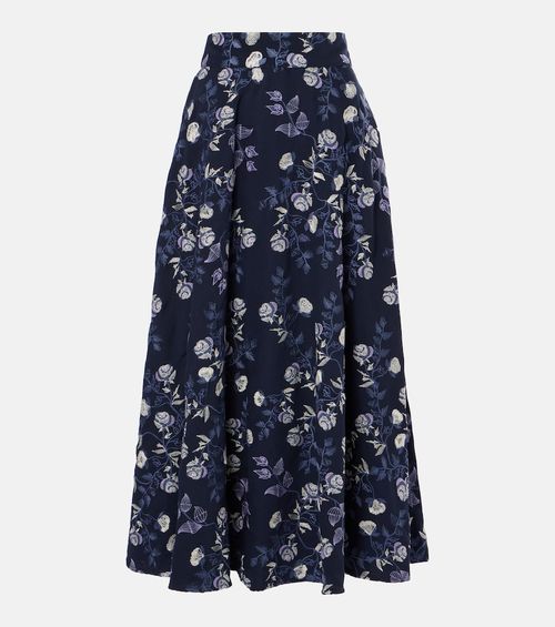 Bergamot floral maxi skirt