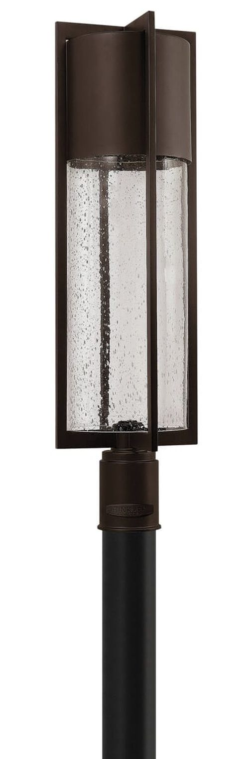 Buckeye Bronze LED Post Top Pier Mount from the Shelter Collection