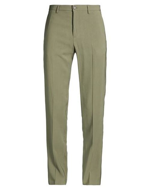 Man Pants Sage green Size 32 Viscose, Polyester