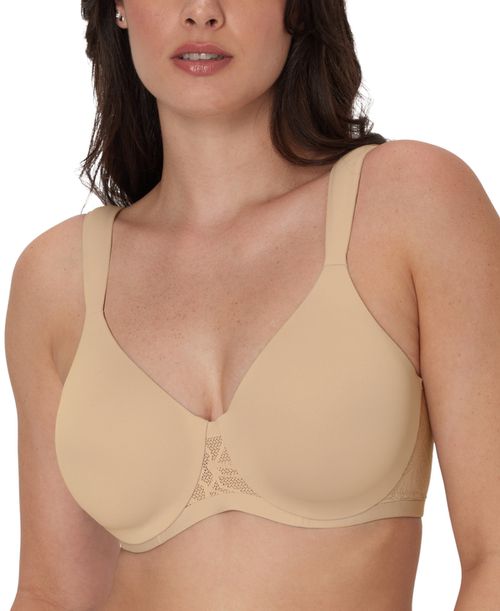 Women's Coolest Smoothing Underwire T-Shirt Bra DF4580 - Almond